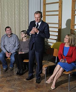 Donald Tusk w... szkole rodzenia