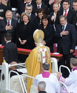 Komorowski na kanonizacji polskiego księdza w Watykanie