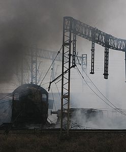 Milionowe straty po zderzeniu pociągów w Białymstoku