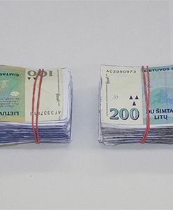 Zamienił Litwin 23 tys. euro na papier