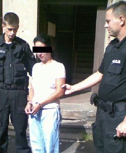 Chciała wyskoczyć przez okno z dzieckiem na ręku