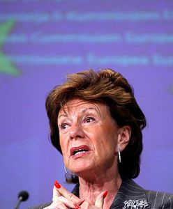 Unijna komisarz bała się polskich stoczniowców