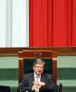 Bronisław Komorowski ma problem