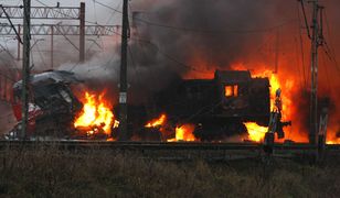 Zarzuty dla maszynistów po pożarze cystern w Białymstoku