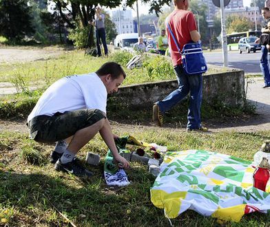 Po śmierci kibica w nocy znów wybuchną zamieszki?