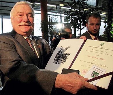 Lech Wałęsa honorowym obywatelem Zielonej Góry