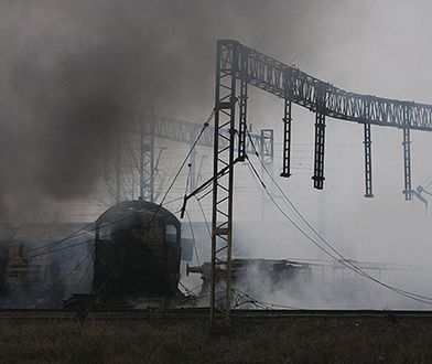 Milionowe straty po zderzeniu pociągów w Białymstoku
