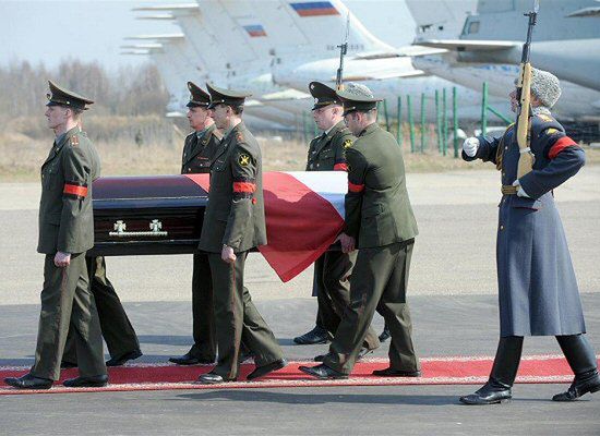 Co Rosjanie robili z ciałem prezydenta?