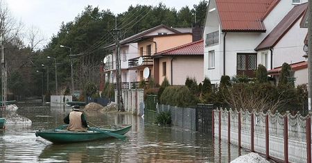 Płock: woda wdarła się do domów