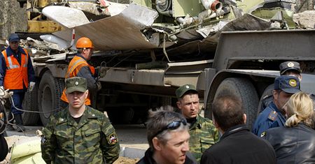 Miejsce katastrofy Tu-154M już puste