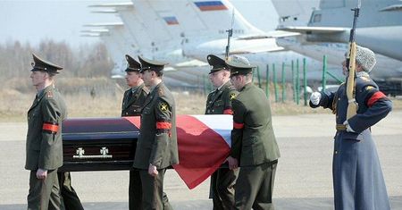 Co Rosjanie robili z ciałem prezydenta?