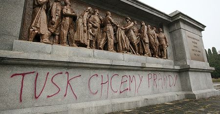 Szukają sprawcy dewastacji pomnika Żołnierzy Radzieckich