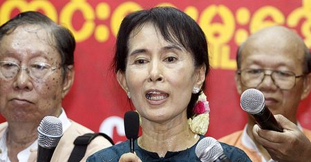 Suu Kyi spotkała się z synem po 10 latach rozłąki