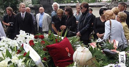 Pożegnanie Kasi Sobczyk na warszawskich Starych Powązkach