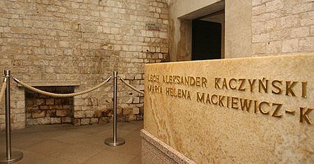 Na Wawelu jest Lech Kaczyński - "to aktualny komunikat"