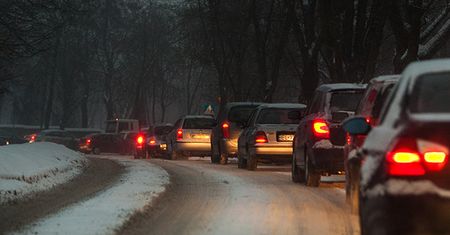 Uwaga, kierowcy! Na drogach "szklanka"