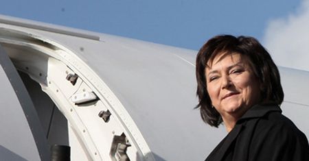 Komorowska nie wyląduje w Smoleńsku