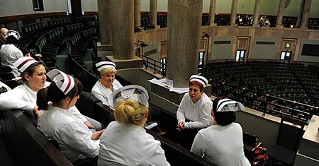 Pielęgniarki nie ustępują - wciąż głodują w sejmie