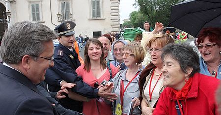 Niespodzianka po spotkaniu Komorowski-Napolitano
