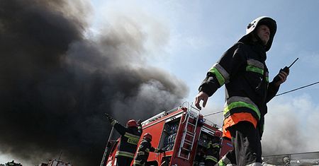 Do rana będą gasić wielki pożar pod Warszawą