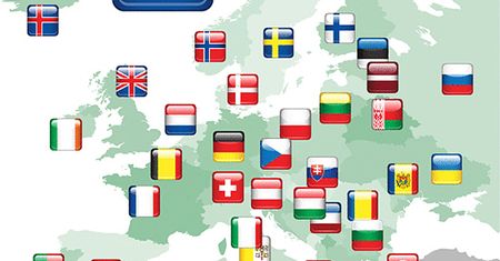"Szok! Wielka Brytania zniknęła z mapy Europy!"
