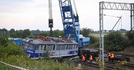 Maszynista usłyszał zarzut spowodowania katastrofy