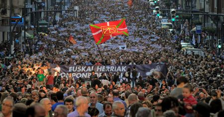 Gigantyczny protest w Kraju Basków