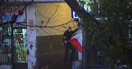 "Ukradłem flagi, bo jestem patriotą"