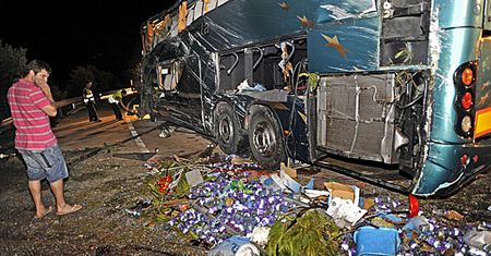 Tragiczny wypadek autokaru w Hiszpanii - zginęło 6 osób
