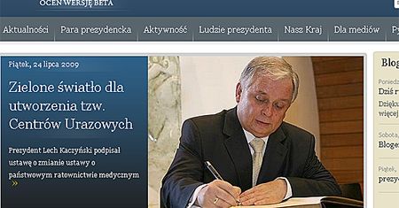 Nowa "twarz" prezydenta - sprawdź ją