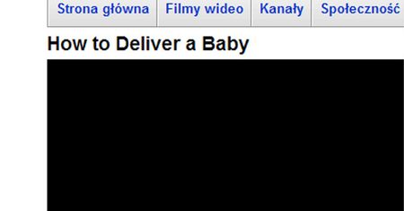Odebrał poród dzięki YouTube