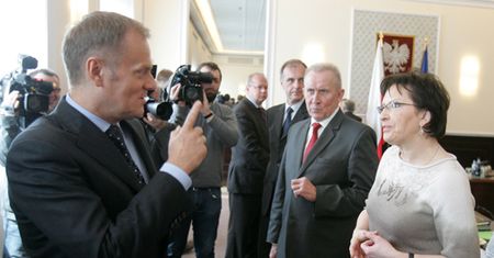 Co szykuje Tusk na debatę ze stoczniowcami?
