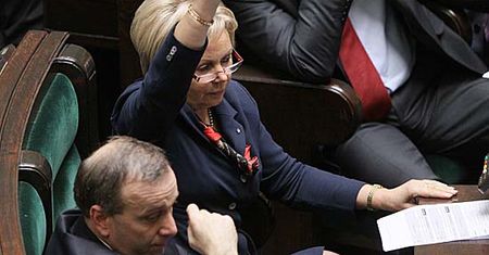Głosowała kartą Chlebowskiego; zajęła się nią prokuratura