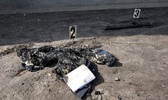 Nie ma zagrożenia dla życia poparzonego policjanta