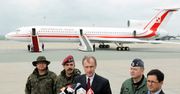 Pierwszy lot Tu-154 po remoncie - minister na pokładzie