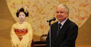 Lech Kaczyński w Japonii