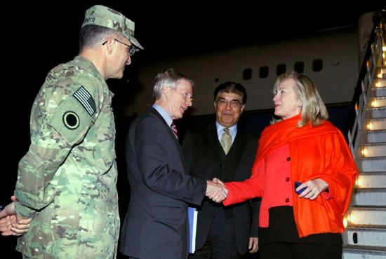 Hillary Clinton z niezapowiedzianą wizytą w Kabulu