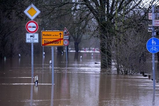 Rośnie poziom wody na rzekach w Niemczech