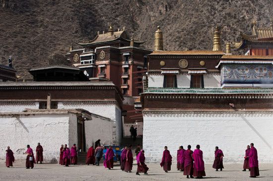 Tybetański mnich spalił się w akcie protestu