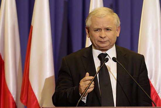 Kaczyński: zabierał, dał samolot - wojna to wina Tuska