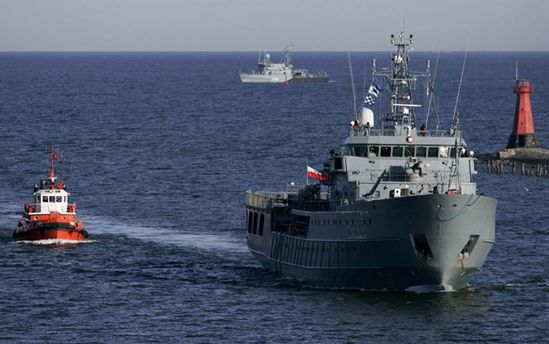 Polski okręt ratował uciekinierów na Morzu Śródziemnym