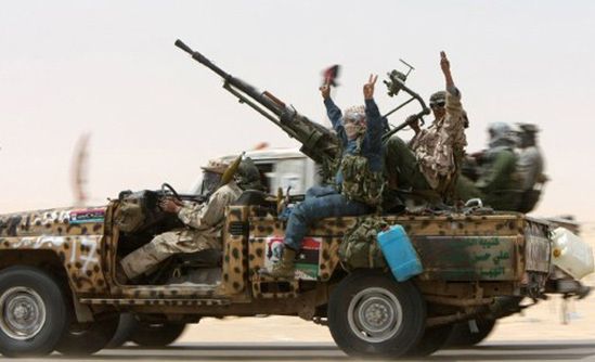 Armia Kadafiego wychodzi z Misraty