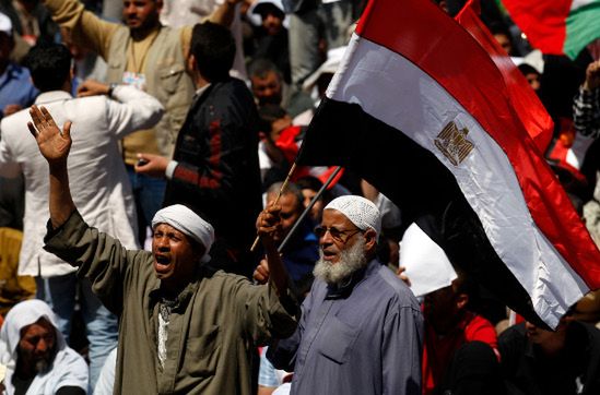 Protesty w Egipcie przeciwko chrześcijanom