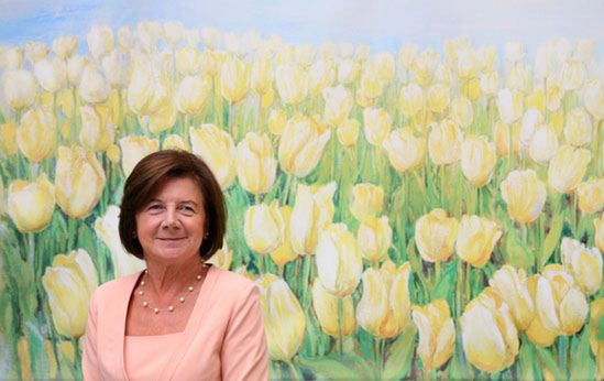 Ofiaruj tulipany Marii Kaczyńskiej