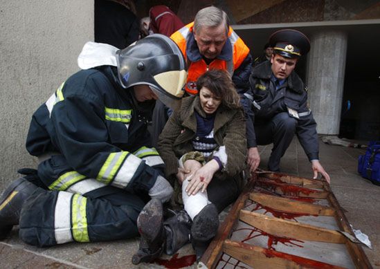 Sprawca zamachu w Mińsku ma "niesłowiański wygląd"?