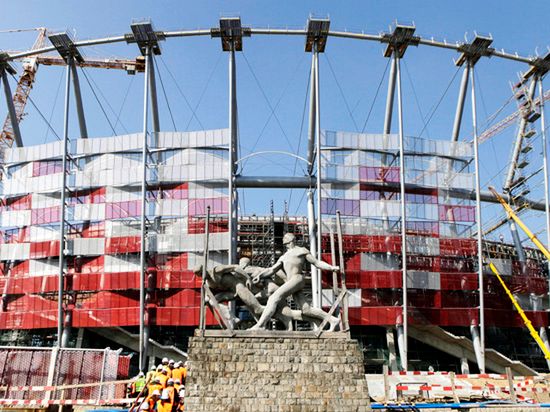 Polska ma najwięcej nowych stadionów w Europie