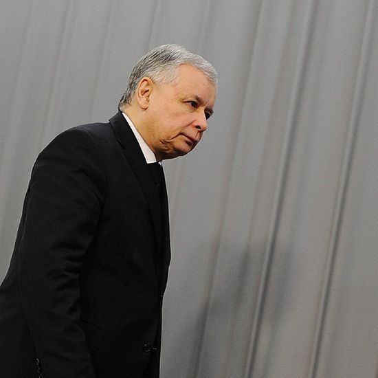 Kaczyński: Tusk zrobił rzecz niebywałą; było 15, jest 50%
