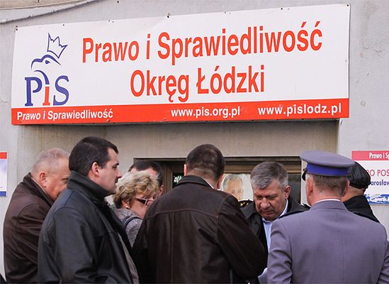 Po ataku w Łodzi inne biura PiS chcą ochrony