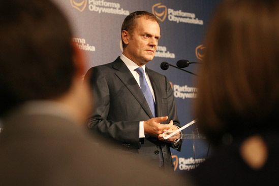 Tusk poparł kandydata PO - "nie zmarnujmy tej szansy"