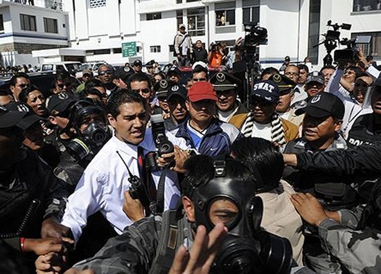 Bunt policji w Ekwadorze, ogłoszono stan wyjątkowy